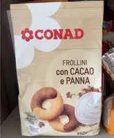 Frollini con Cacao e Panna