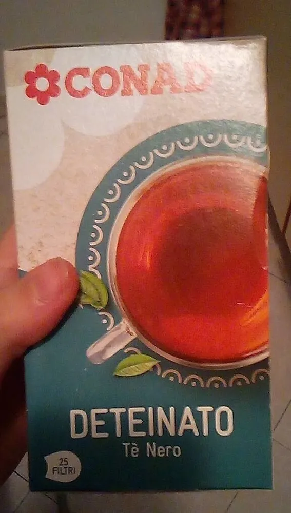 deteinato tè nero