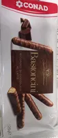 Bastoncini ricoperti di cioccolato al latte