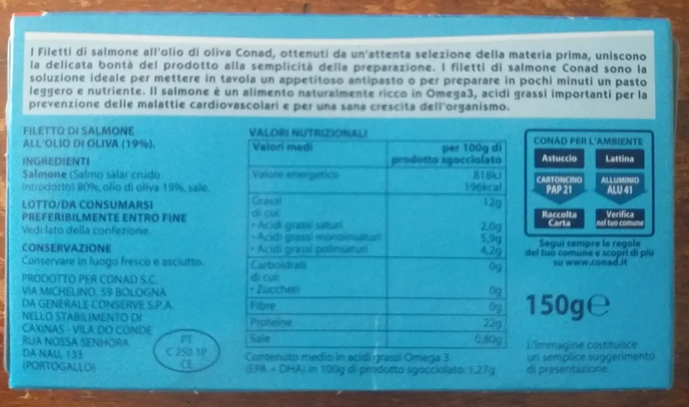Filetto di salmone