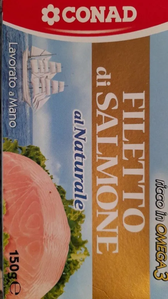 Filetto di Salmone al naturale