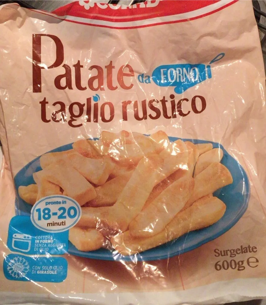 Patate da forno taglio rustico