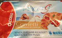Cornetti con ripieno du ciliegia