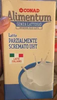 Latte parzialmente scremato uht