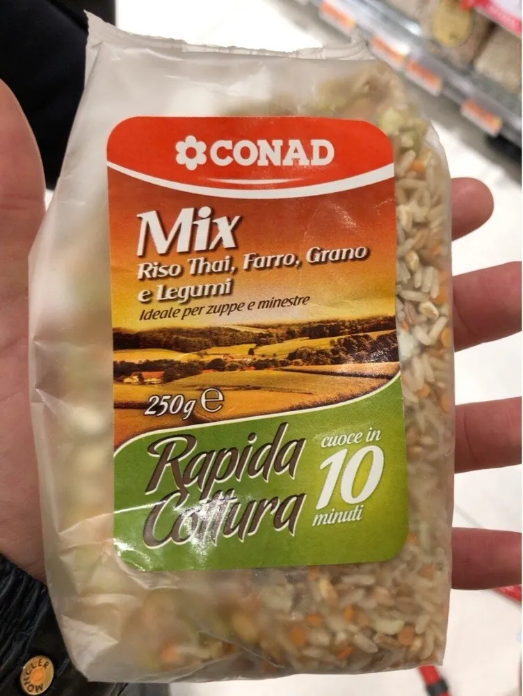 mix riso thai fareo grano legumi
