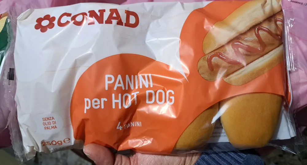 Panini per hot dog