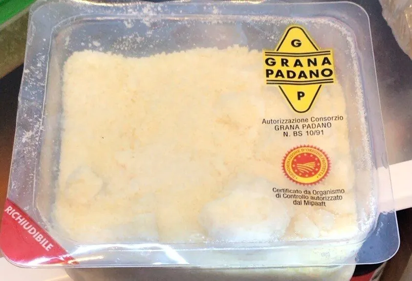Grana padano DOP grattugiato