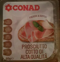 prosciutto cotto di alta qualità