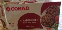 Hamburger di carne bovina