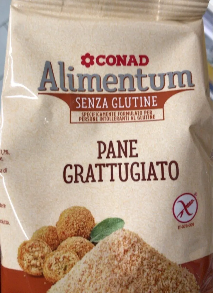 Pane grattugiato senza glutine