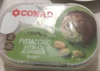 I cremosi pistachio affogato al gianduia