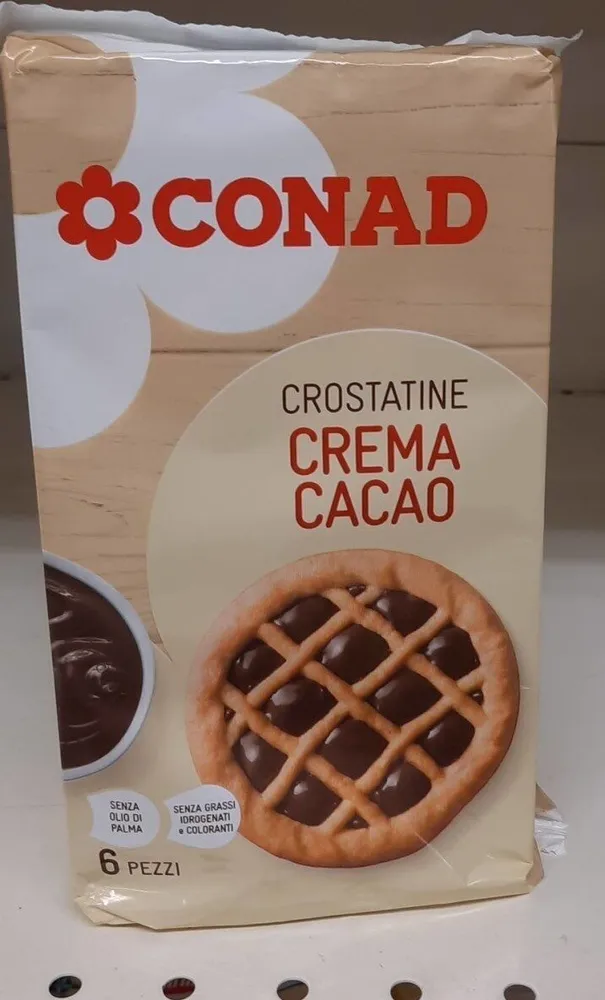 Crostatine crema cacao
