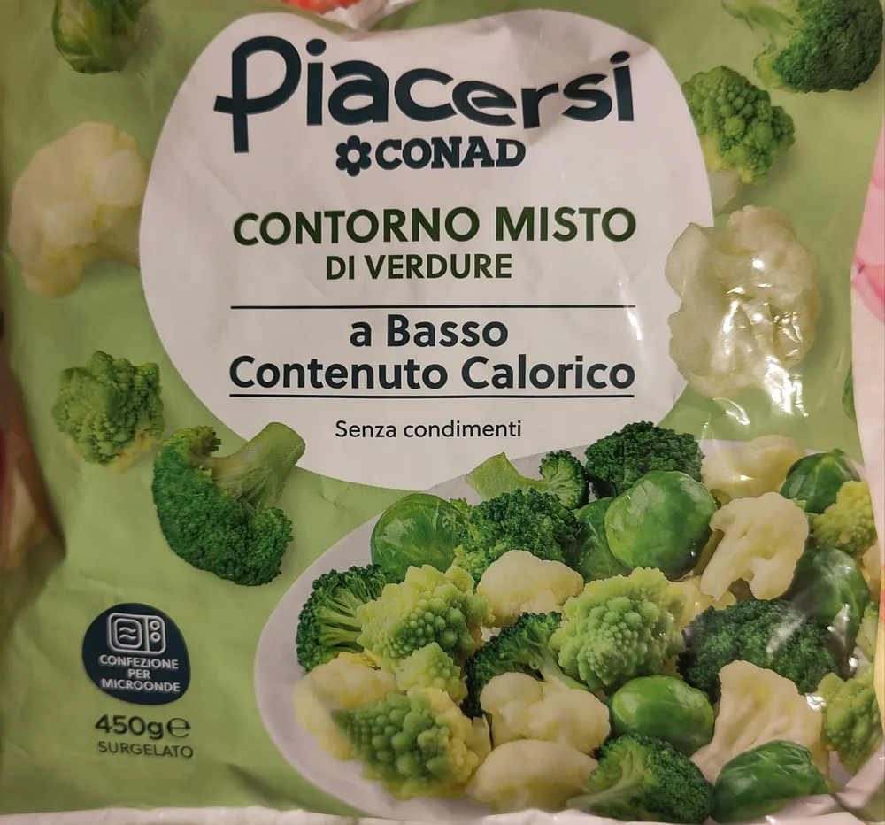 Contorno misto di verdure