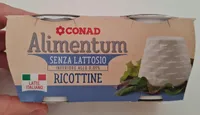 Ricottine senza lattosio
