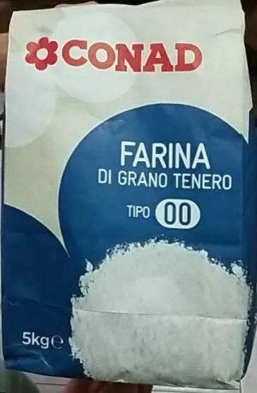 Farina di grano tenero 00