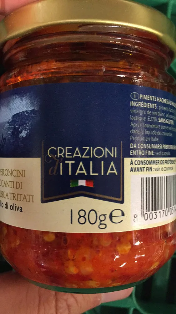 Peperoncini Piccanti Di Calabria Tritati