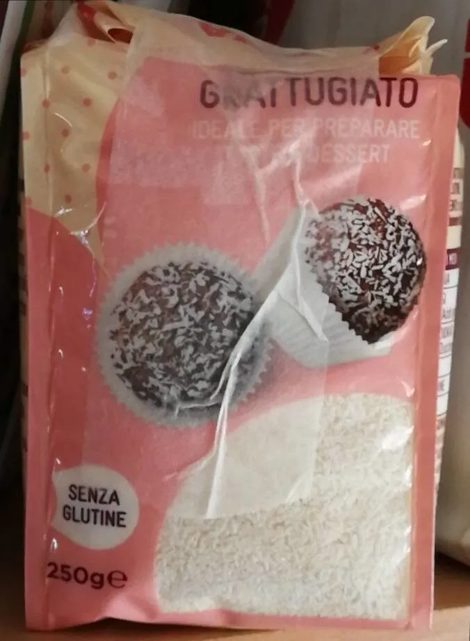 Cocco grattugiato senza glutine