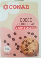 Conad - gocce di cioccolato extra fondente