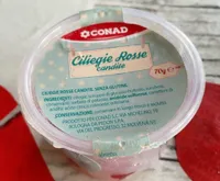 Ciliegie rosse candite