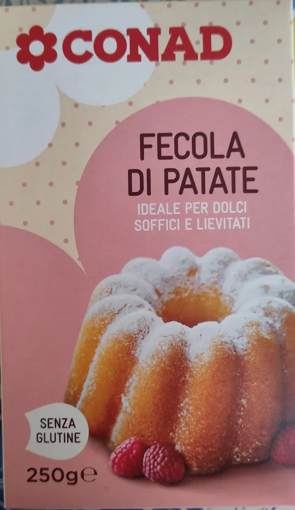 Fecola di patate ideale per dolci soffici e lievitati senza glutine