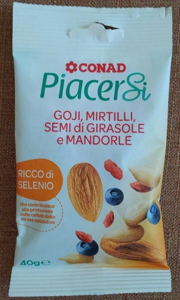 Goji Mirtilli Semi di Girasole e Mandorle