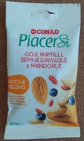 Goji Mirtilli Semi di Girasole e Mandorle