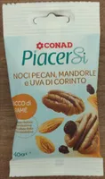 Noci Pecan Mandorle e Uva di Corinto