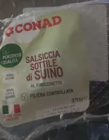 Salsiccia sottile di suino al finocchietto