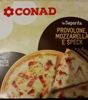 La Saporita provolone Mozzarella e speck