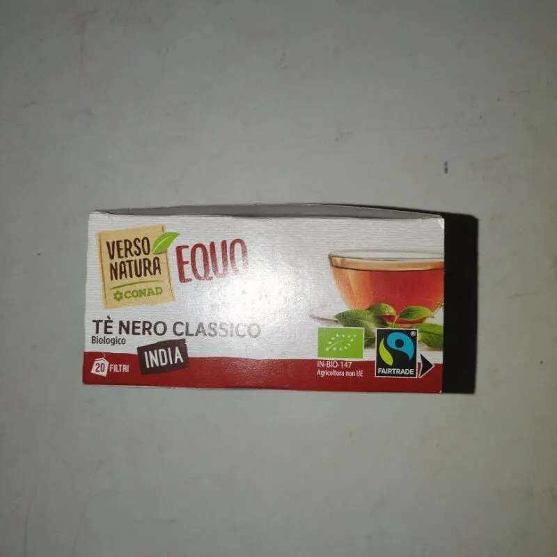 Tè nero classico biologico