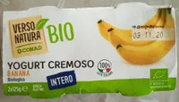 Yogurt cremoso banana