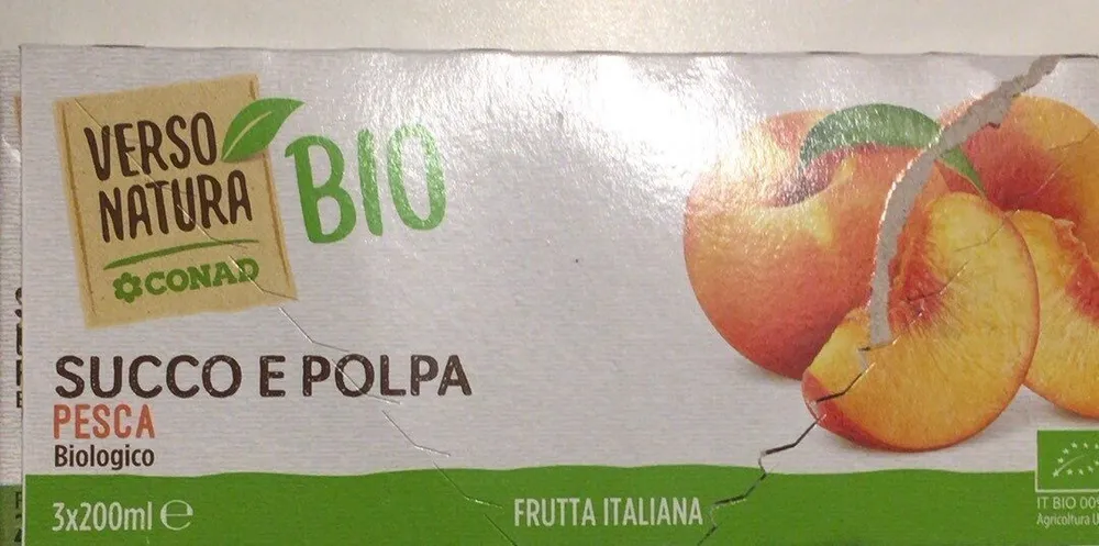 Succo e polpa Pesca