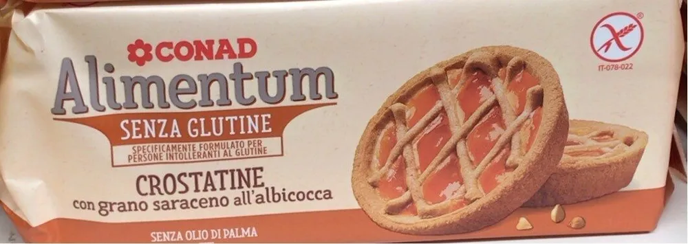 Crostatine con grano saraceno all’albicocca