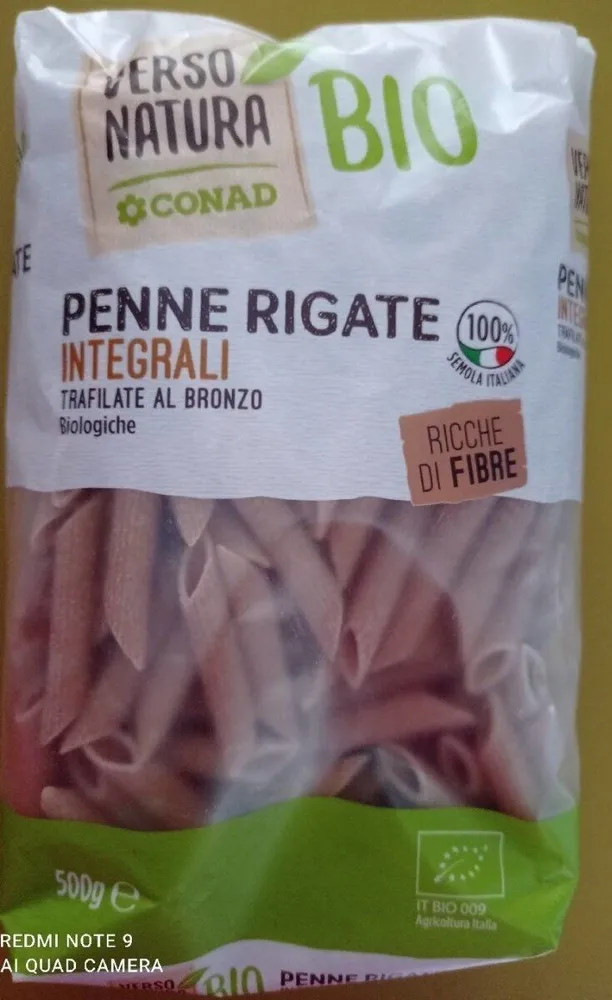 Penne rigate integrali