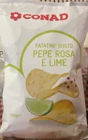Chips gusto pepe rosa e lime
