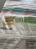 Frollini al farro con gocce di cioccolato
