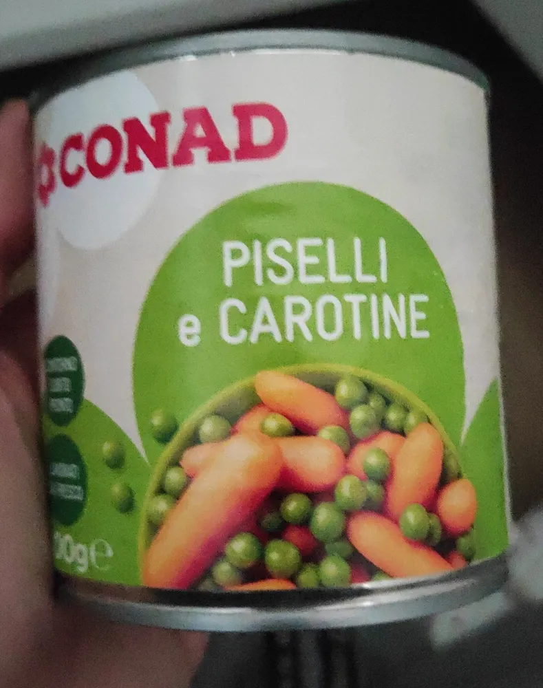 Piselli e Carotine