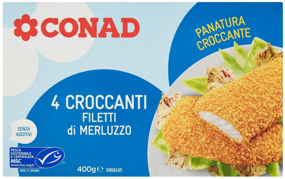 4 Croccant Filetti di Merluzzo