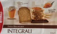 Fette biscottate integrali