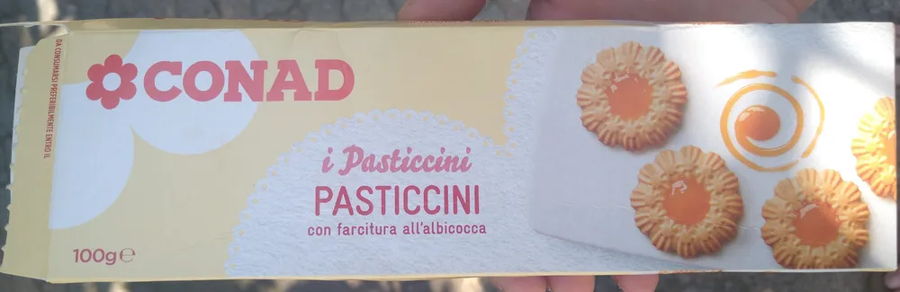 Pasticcini con farcitura all’albicocca