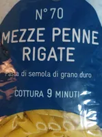 Mezze penne rigate n 70