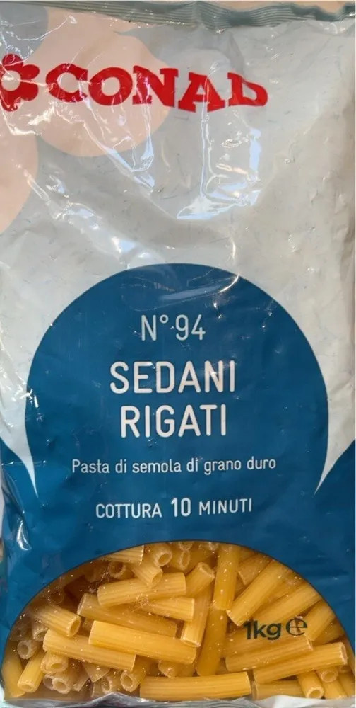 Sedani rigati