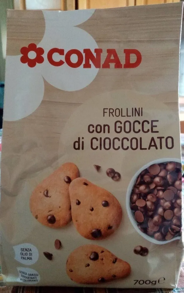 Frollini Con Gocce Di Cioccolato