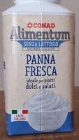 Alimentum panna fresca