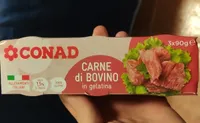 Carne di bovino in gelatina