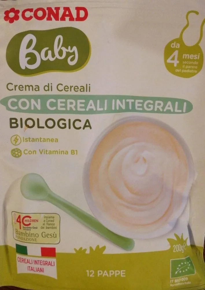 Crema di Cereali con cereali integrali