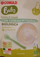 Crema di Cereali con cereali integrali