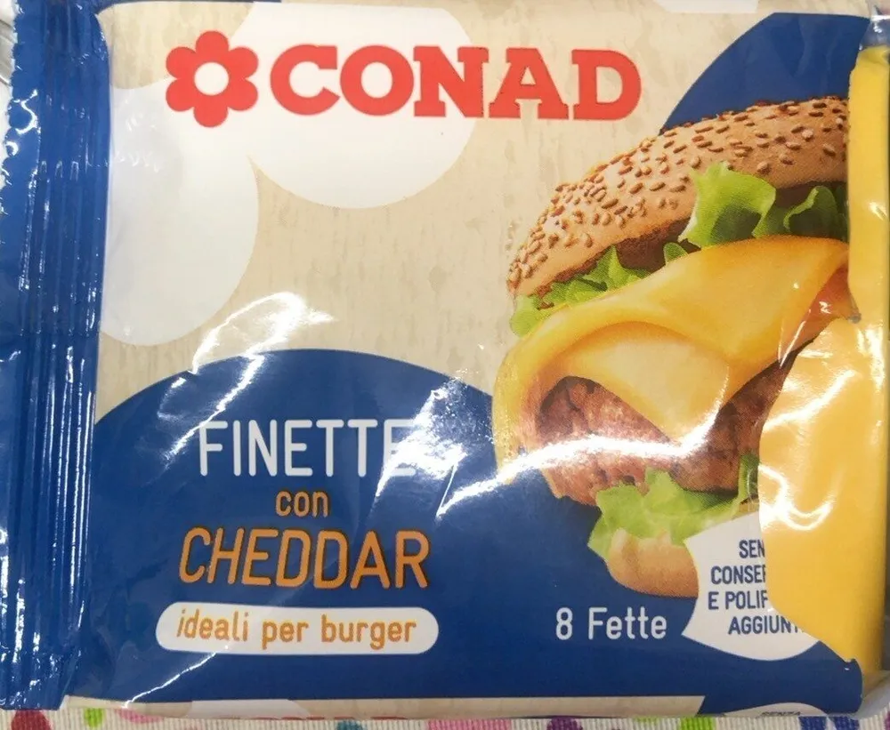Finette con Cheddar