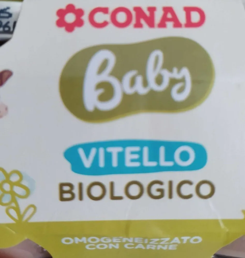 Omogenizzato vitello bio