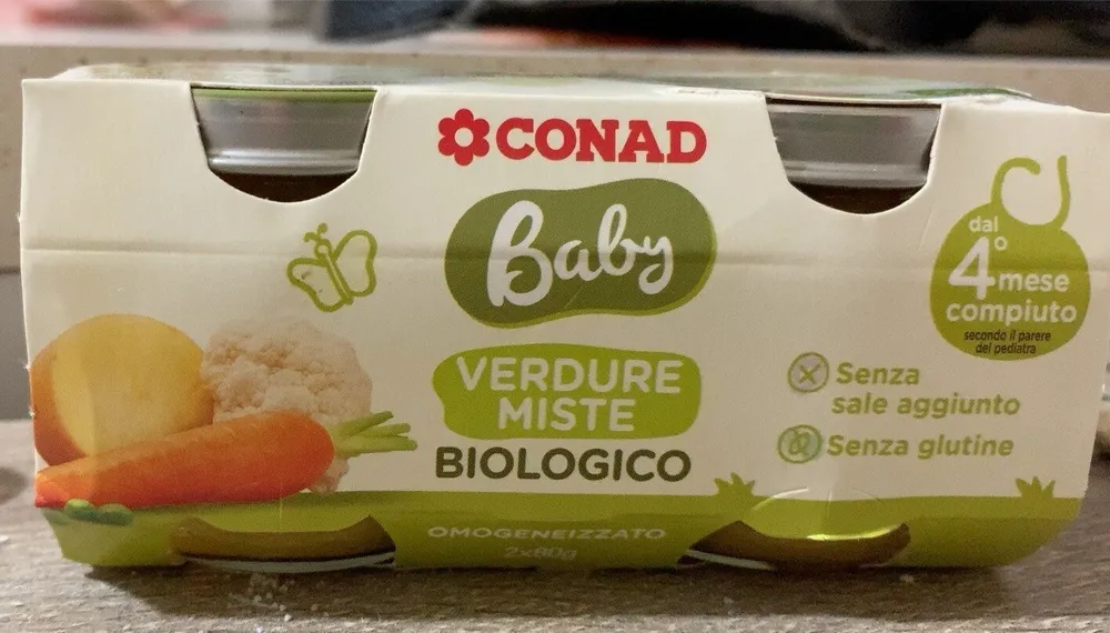baby verdure miste